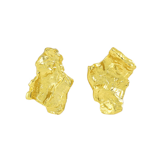 Abstrakte Ohrstecker - 925 Silber