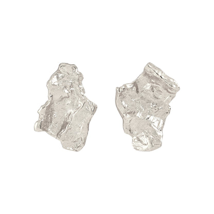 Abstrakte Ohrstecker - 925 Silber