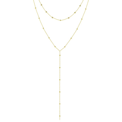 Gold Abstract Ring • 925 Sterling Silver Open Ring