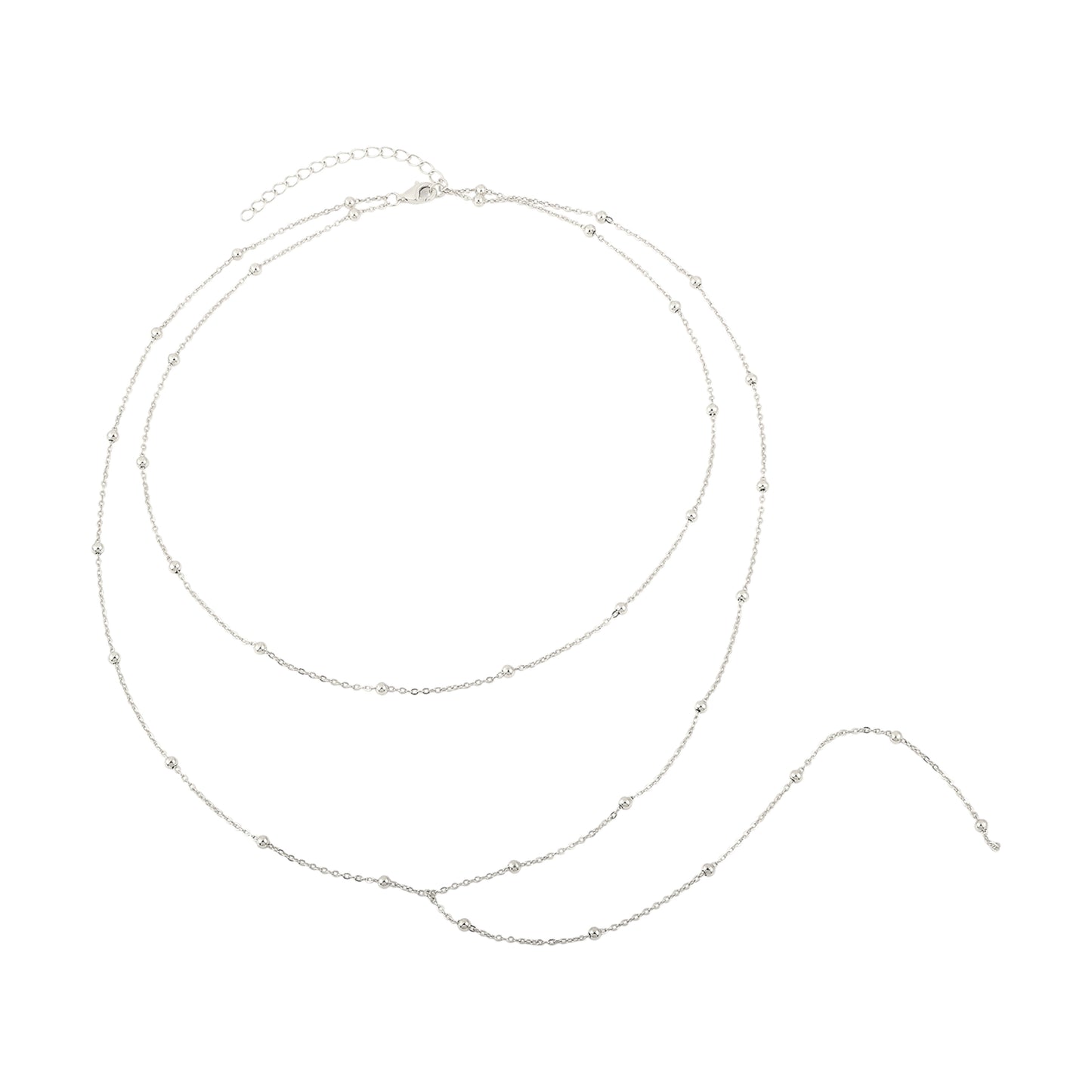 Gold Abstract Ring • 925 Sterling Silver Open Ring