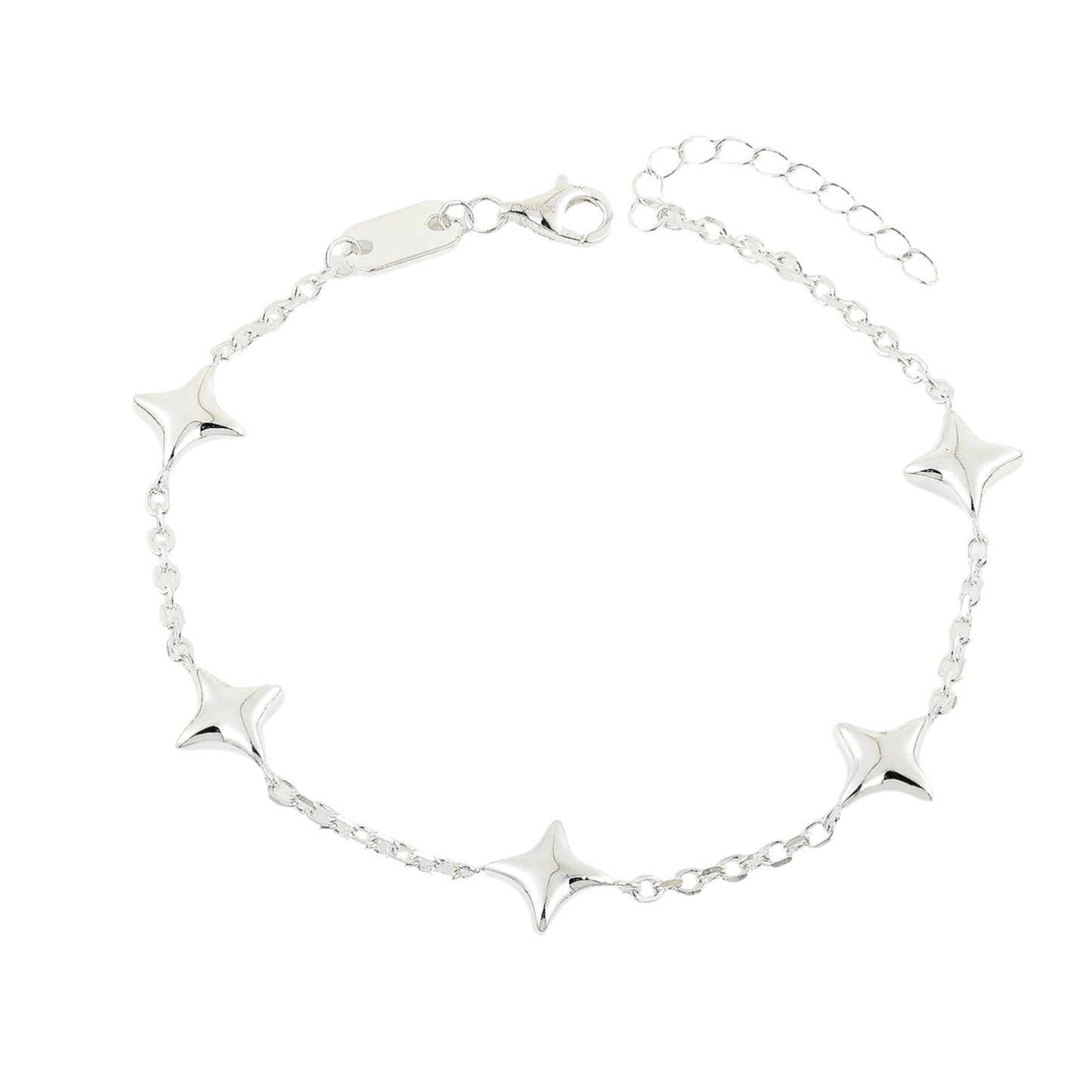 Sternen Armband - 925 Silber