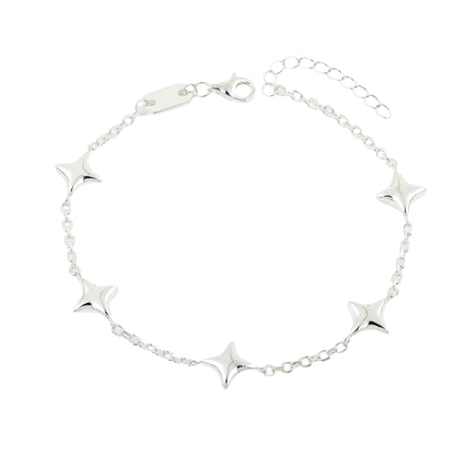 Sternen Armband - 925 Silber