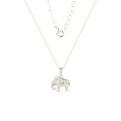 Elephant Halskette - 925 Silber