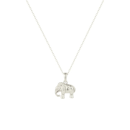 Elephant Halskette - 925 Silber