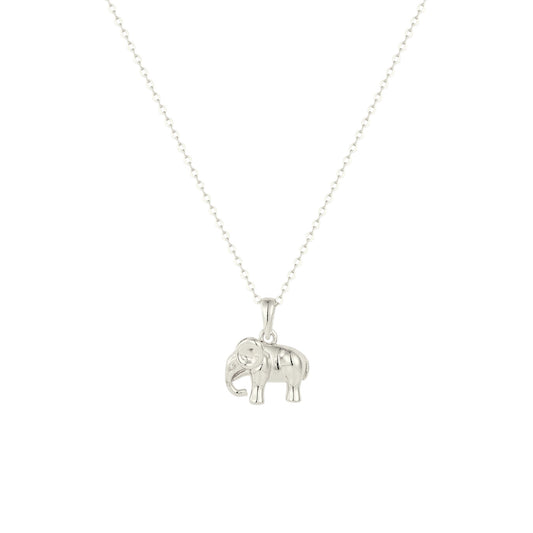 Elephant Halskette - 925 Silber