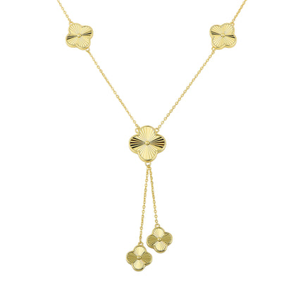 Gold Abstract Ring • 925 Sterling Silver Open Ring