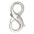 Unendlichkeits-Verschluss mit Öffnungsfunktion - 925 Silber