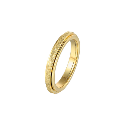 Dünner Mattierter Klassischer Anti-Stress-Ring