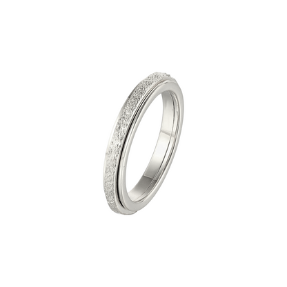 Dünner Mattierter Klassischer Anti-Stress-Ring