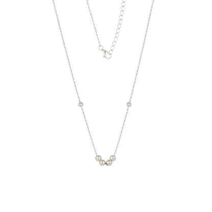 Perlen Anti-Stress-Halskette – 925 Silber