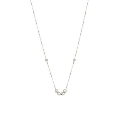 Perlen Anti-Stress-Halskette – 925 Silber