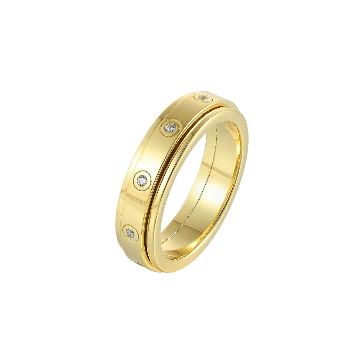 Funkelnder Anti-Stress-Ring