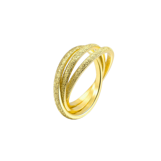 Matter Ineinandergreifender 2 mm Anti-Stress-Ring
