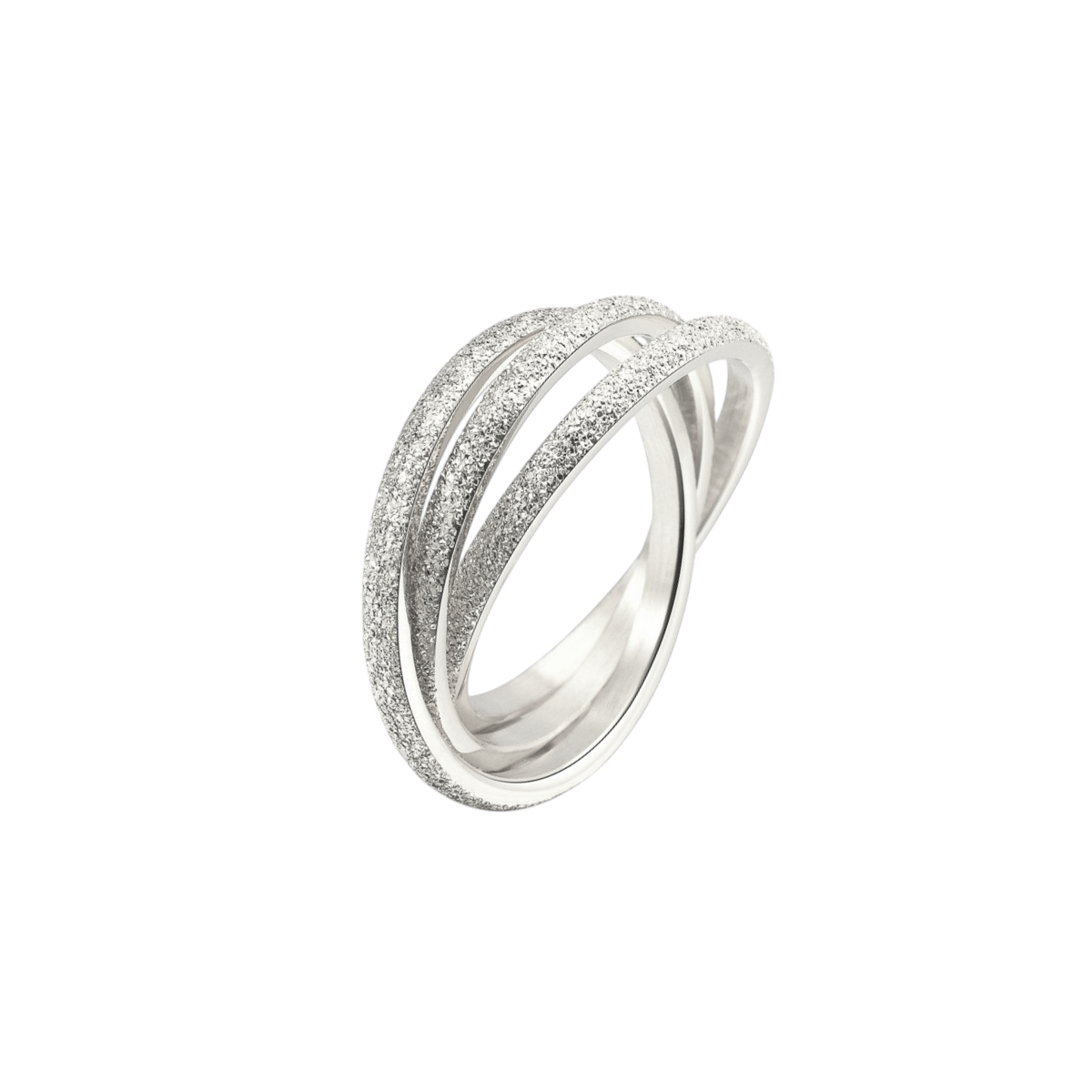 Matter Ineinandergreifender 2 mm Anti-Stress-Ring