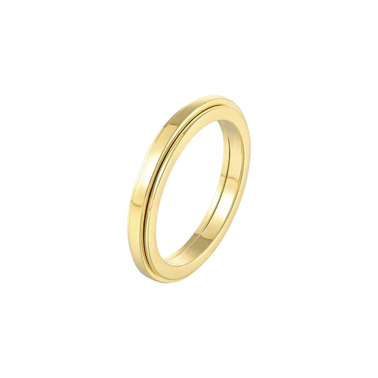 Dünner Glatter Klassischer Anti-Stress-Ring