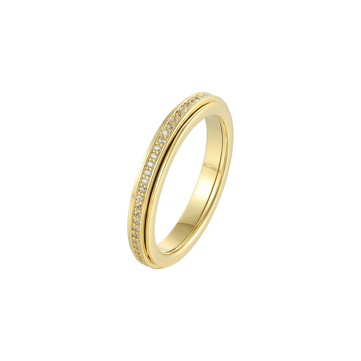 Runder Kristall Anti-Stress-Ring