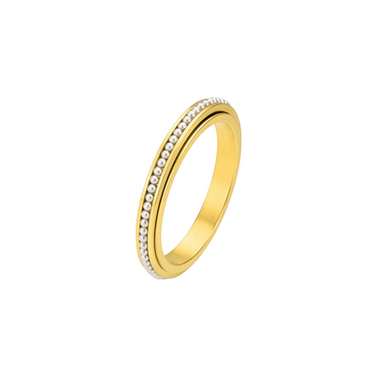 Runder Perlen Anti-Stress-Ring