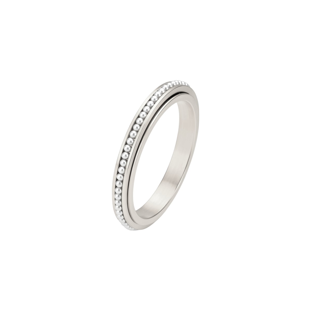 Runder Perlen Anti-Stress-Ring