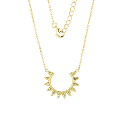 Sonnen Halskette - 925 Silber