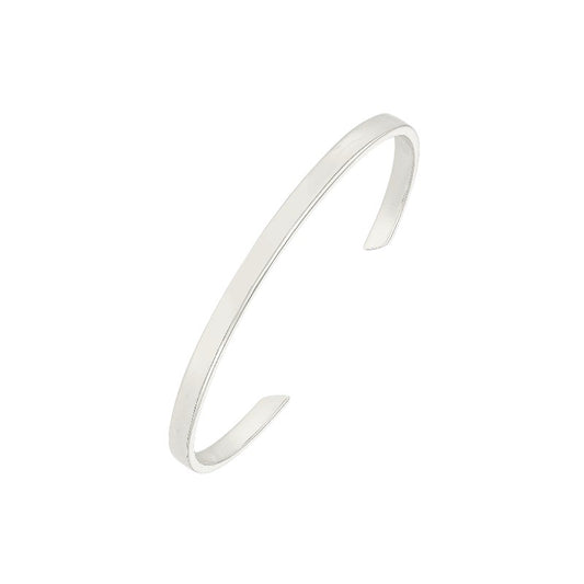 Basic Armreifen 4 mm - 925 Silber