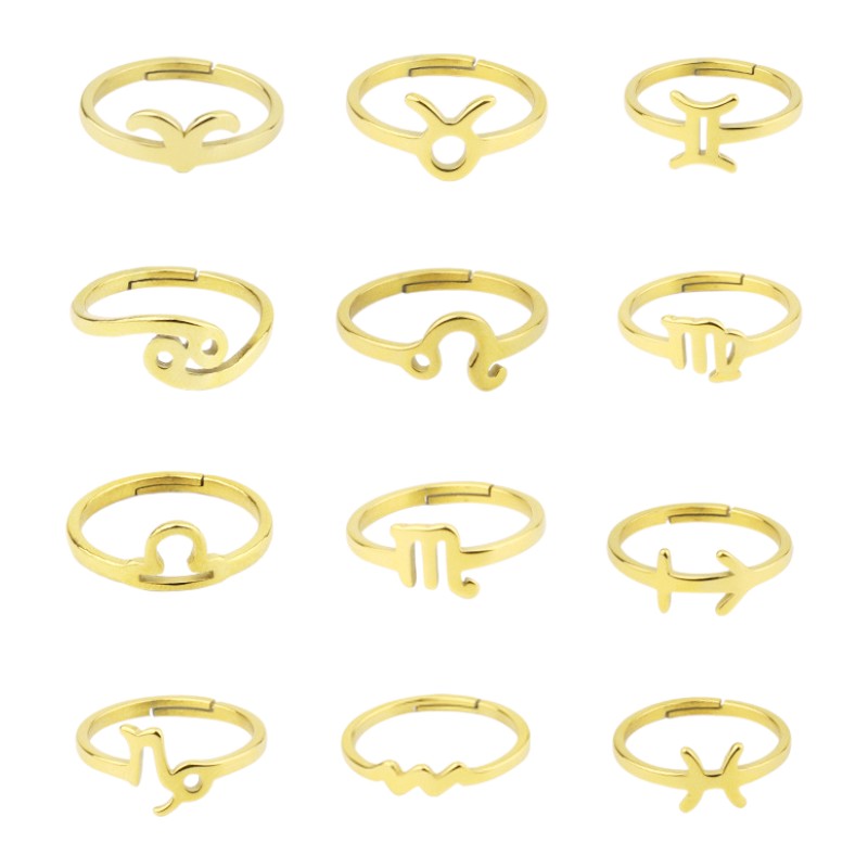 Sternzeichen Ring - 925 Silber