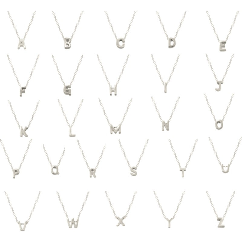 Square Zirconia Necklace - 925 Silver