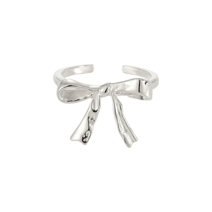Schleifen Ring - 925 Silber