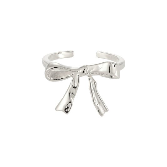 Schleifen Ring - 925 Silber