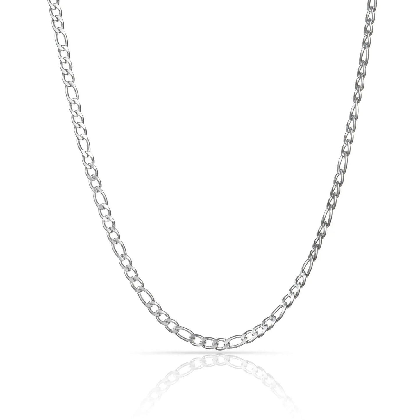 Vielring - Figaro Halskette - Silber / 50 cm