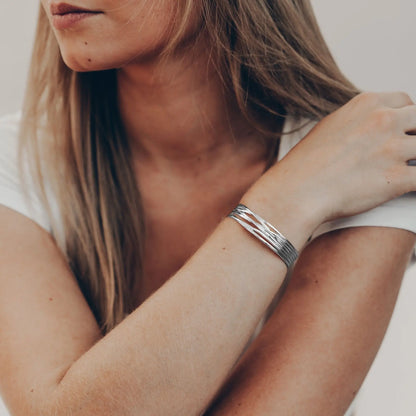 Vielring - Doubel Layerd Armreifen - Gold