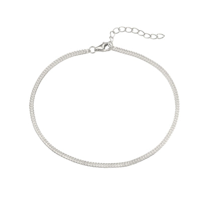 Twisted Armband 1,5 mm - 925 Silber