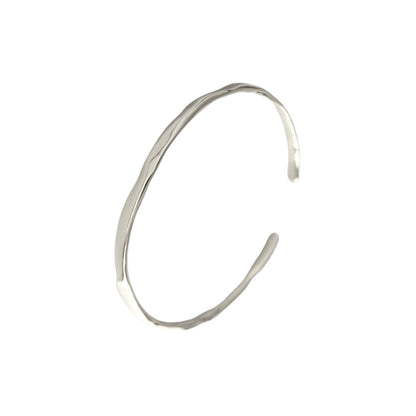 Wellen Armreifen - 925 Silber