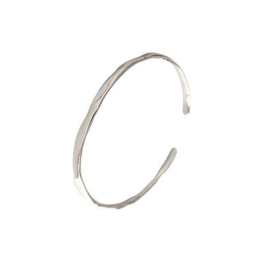 Wellen Armreifen - 925 Silber