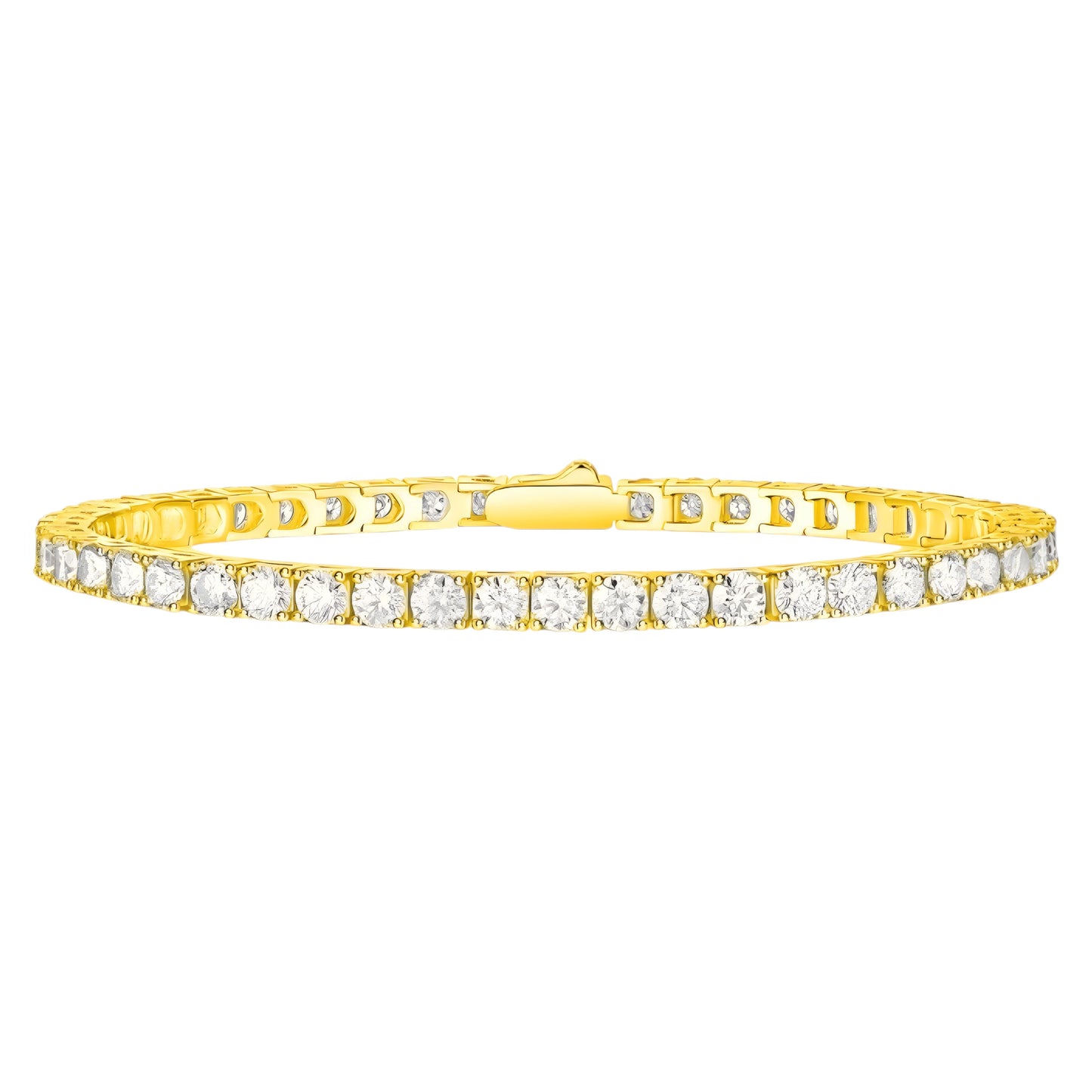 Tennis Armband 4 mm - Edelstahl