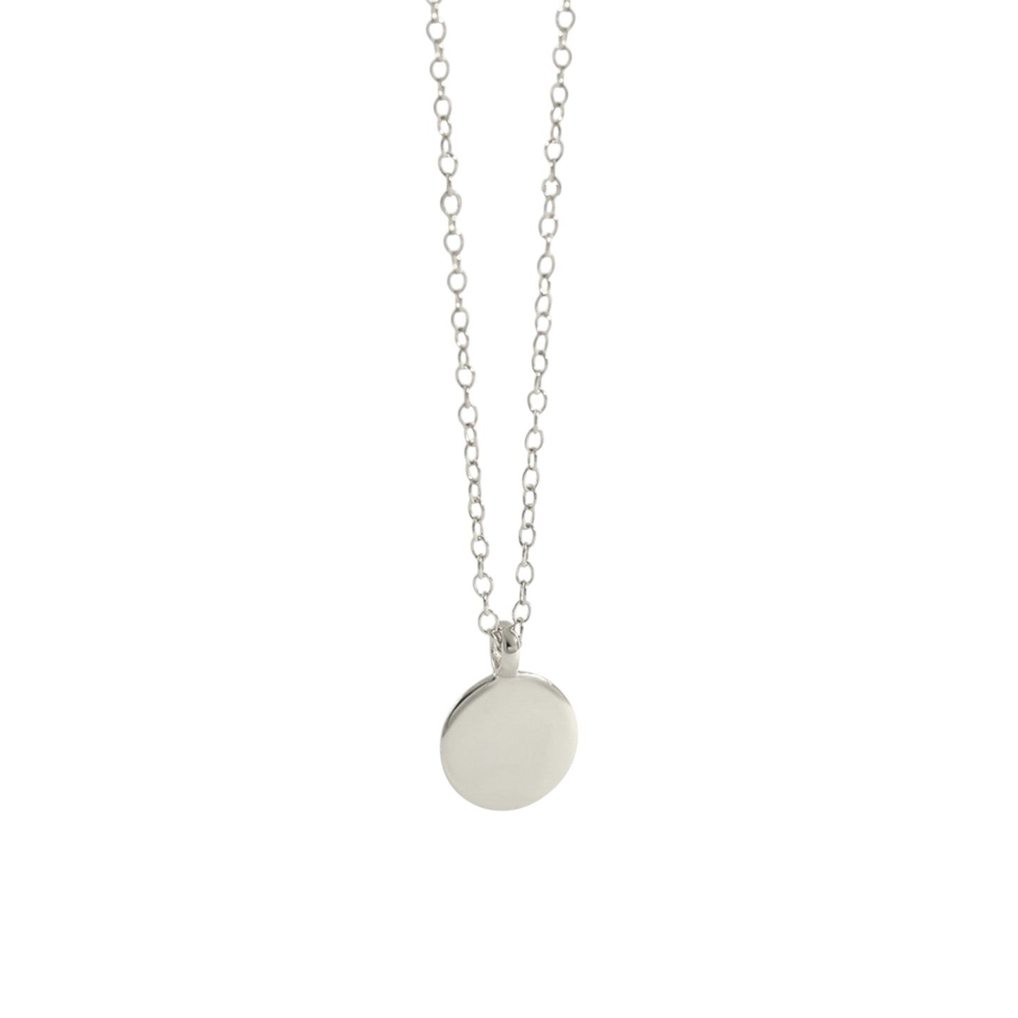 Kreis Halskette - 925 Silber