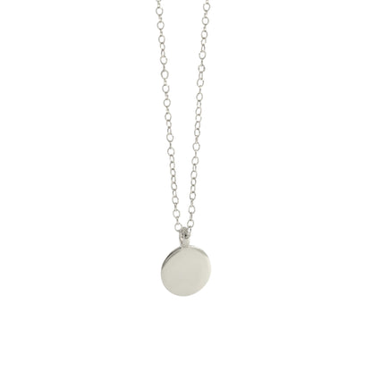 Kreis Halskette - 925 Silber