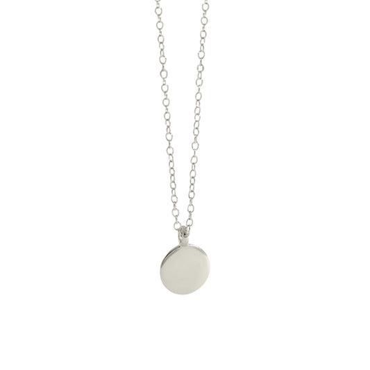 Kreis Halskette - 925 Silber