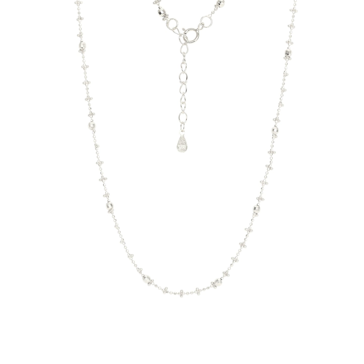 Geometrische Halskette - 925 Silber