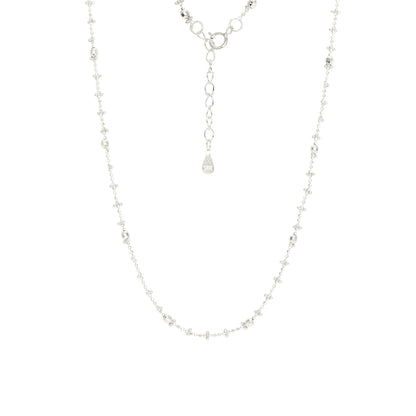 Geometrische Halskette - 925 Silber
