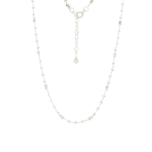 Geometrische Halskette - 925 Silber