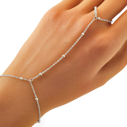 Ring Armband - 925 Silber
