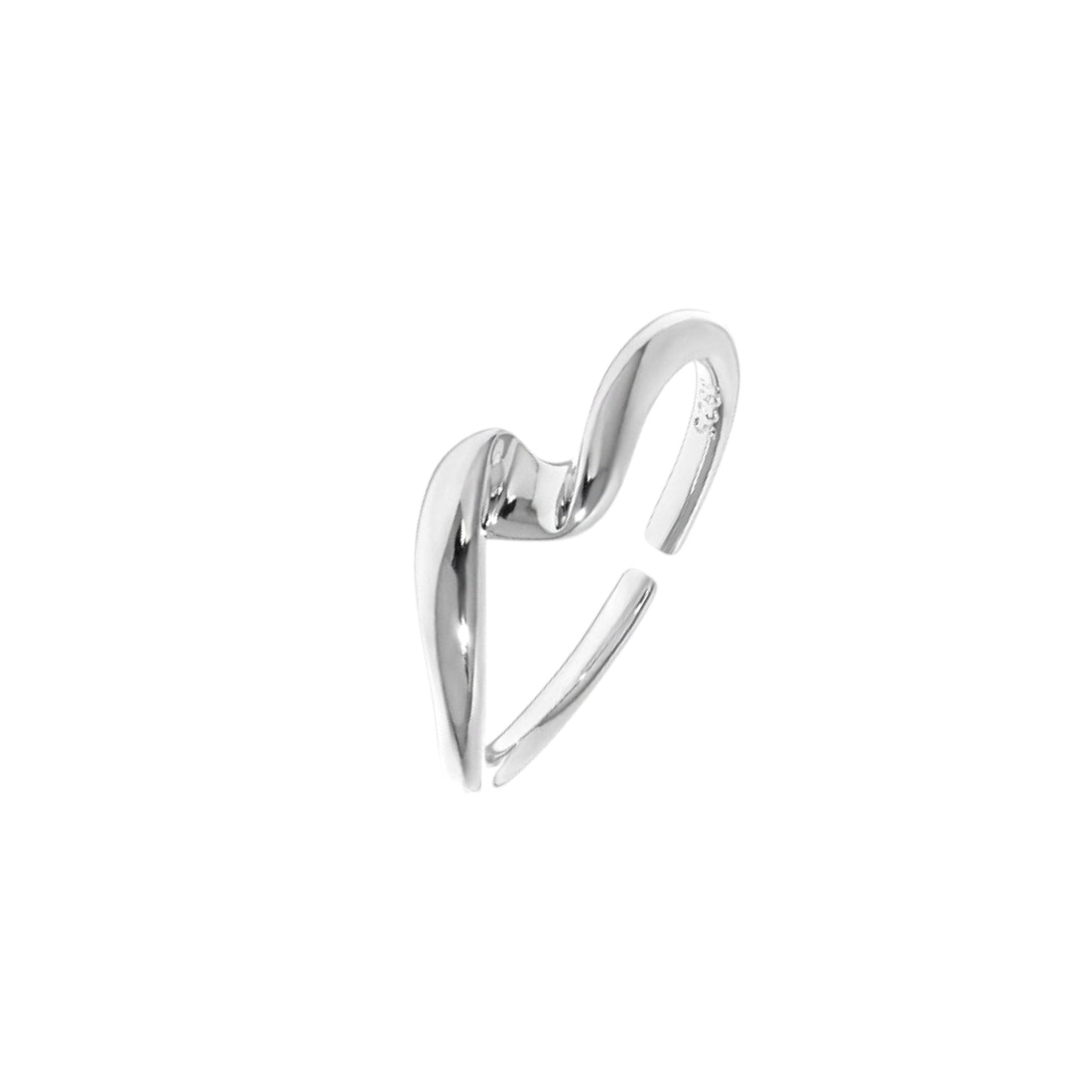 Zweifarbiger Ring - 925 Silber