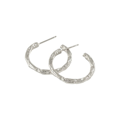 Abstrakte Ohrstecker - 925 Silber