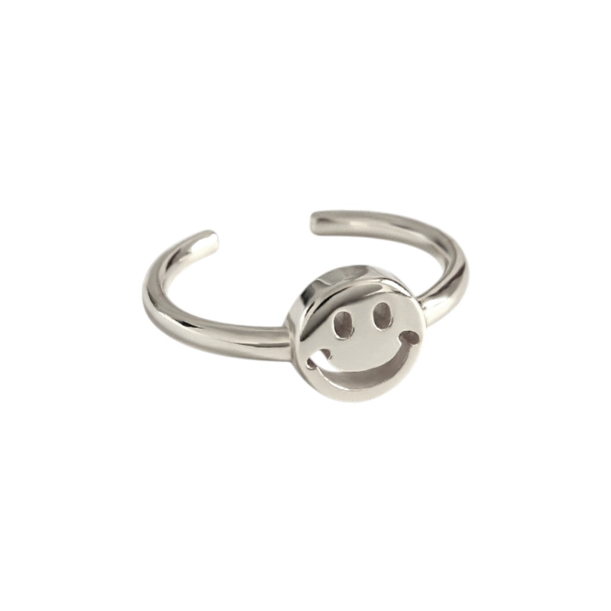 Smiley Ring - 925 Silber