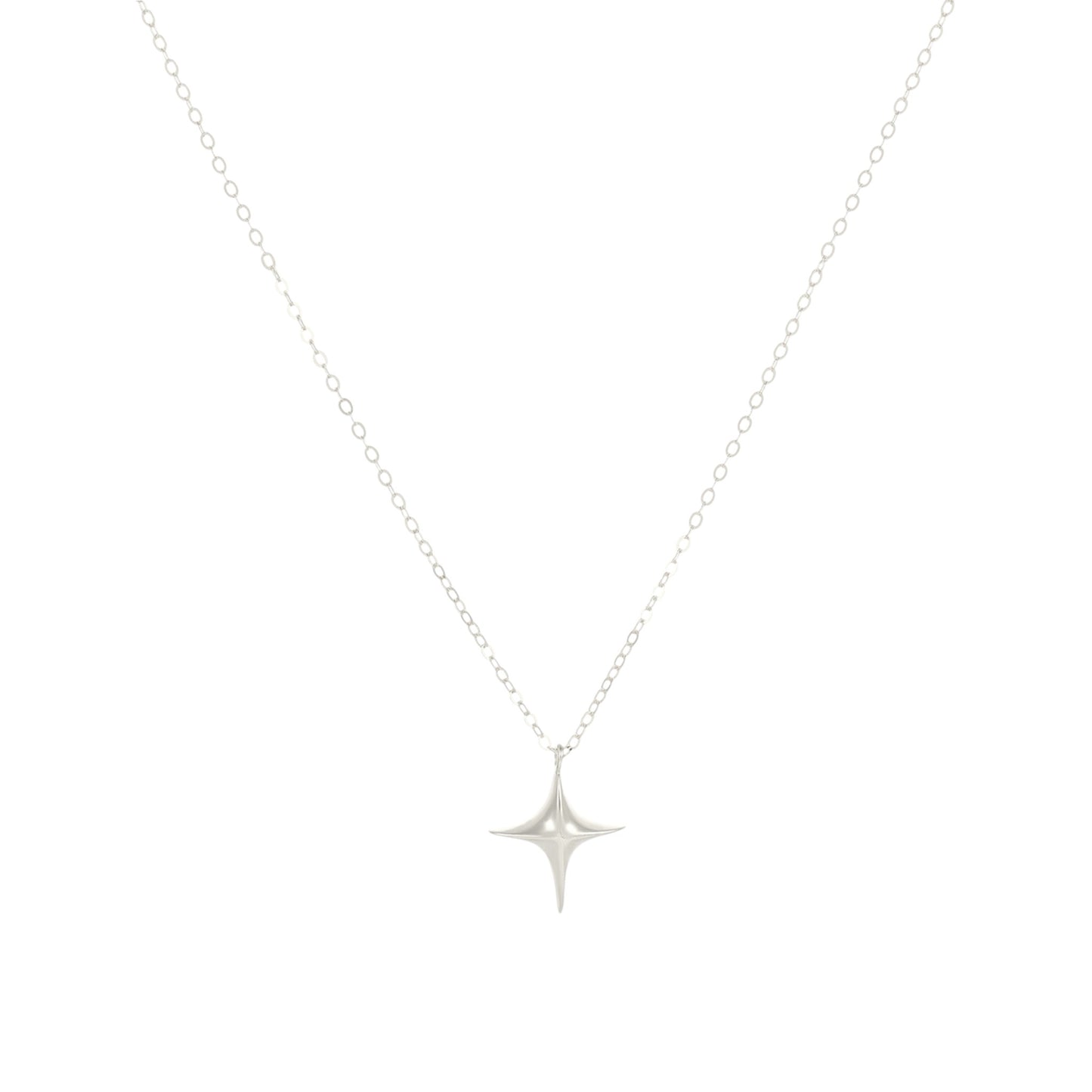 Stern Halskette - 925 Silber