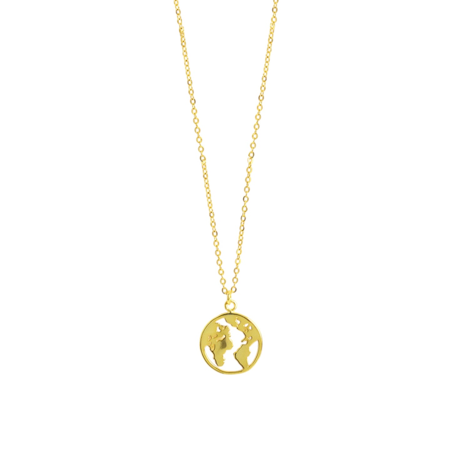 World Halskette - 925 Silber
