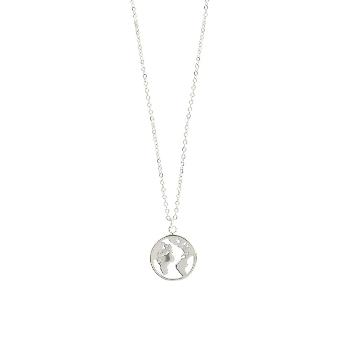 World Halskette - 925 Silber