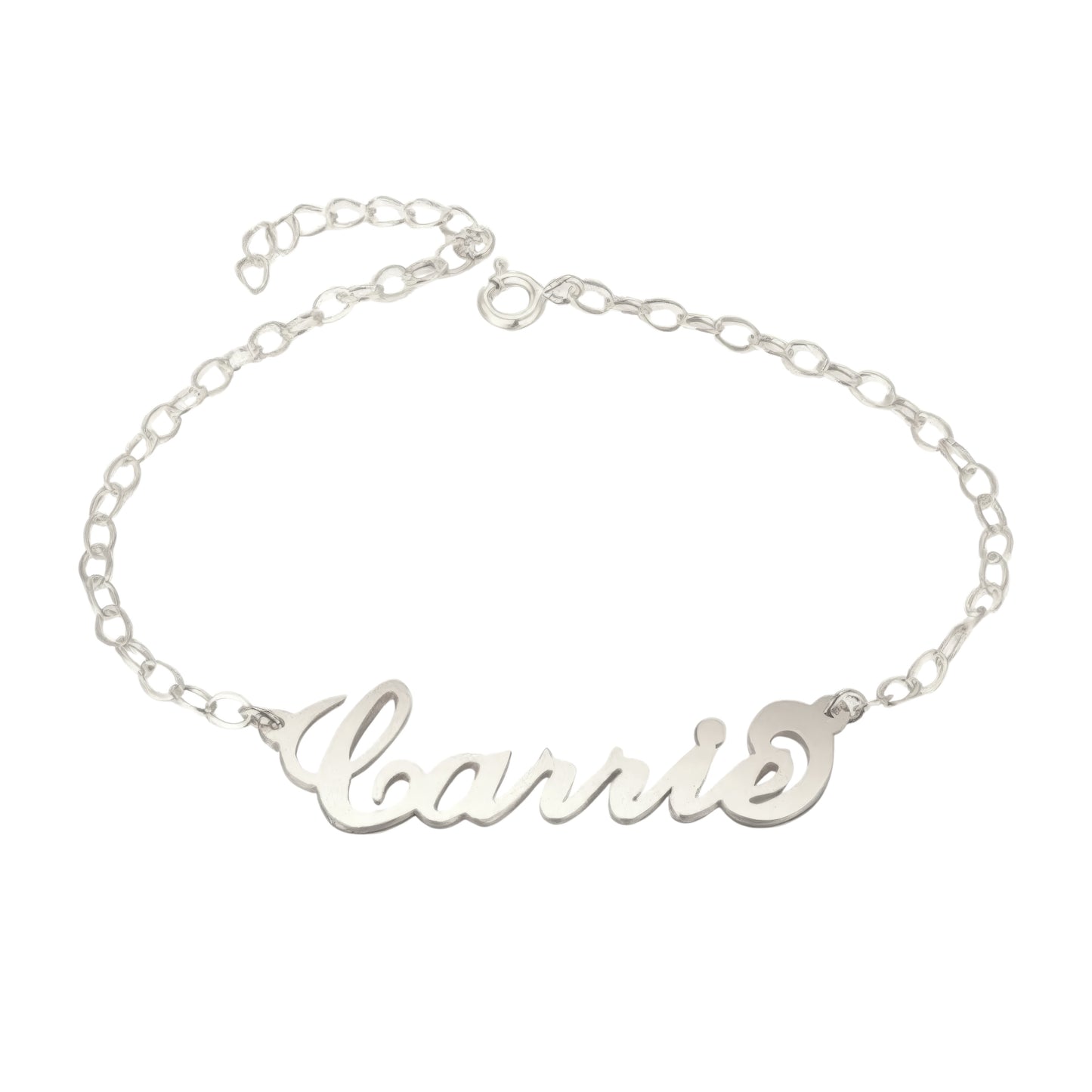 Endless bracelet with zirconia stones - 925 silver