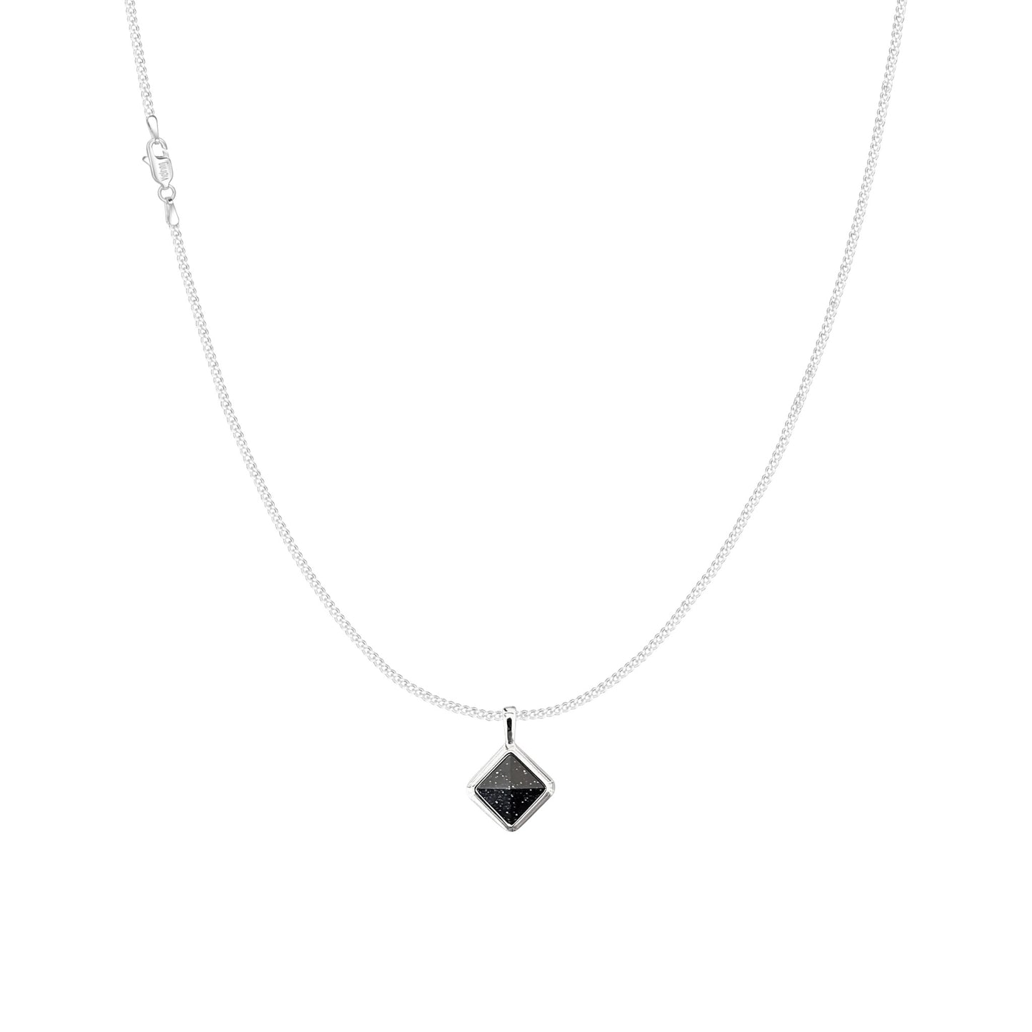 Onyx Univserumkette - 925 Silber