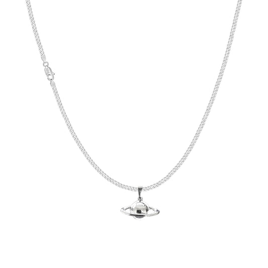 Planet Necklace 3mm - 925 Silver